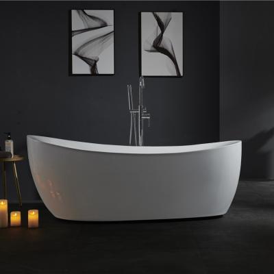 China Oval Shape Freestanding Drainage Accessory Soak To Work Acrylic Free Standing Bathtub for sale