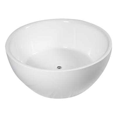 China ANAQ Hot Selling Freestanding Modern Style Pure Acrylic Bathtubs Indoor Freestanding Soak for sale