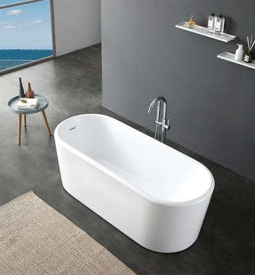 China ANAQ New Product Simple Design Luxury Acrylic Modern Free Standing Bathtubs for sale