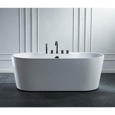 China 1 Year Free Warranty Acrylic Indoor Freestanding Bathtubs 1 Person Bathtub for sale