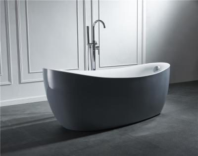 China ANAQ Factory Price Free Drainage Adult Bathroom Stationary Acrylic Tiny Bathtub for sale