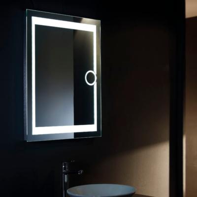 China ANAQ 5mm Function Pick House Hotel Illuminated Glass Villa Led Smart Bathroom Mirror for sale