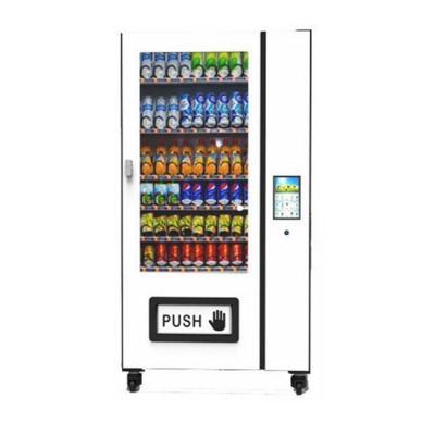 China Subway Station Jsk Export Europe Popular Snack Drinks Vending Machine Combo Vending Machine for Foods and Drinks for sale