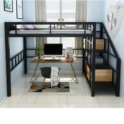 China Hot Selling Strong Design Furniture Metal Double Bunk Bed Army Steel Bunk Bed Wearability for sale