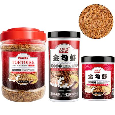 China Viable Sun Dried Turtle Food Gammarus Dry Food for sale