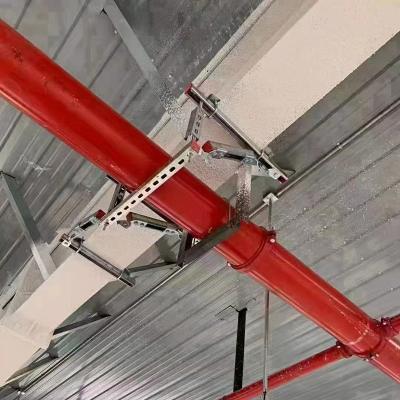 China Durability Galvanized Steel Seismic Roof Pipe Supports High Corrosion Resistance for sale