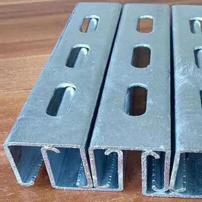 China Corrosion Resistant Stainless Steel Strut Channel C Section For Commercial Applications for sale