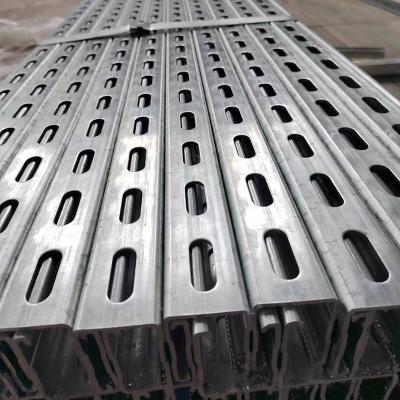 China Lightweight Seismic Conduit Bracketss Slotted Channel  With Superior Heat And Rust Resistance for sale