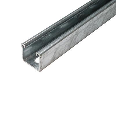 China Certified C Shaped Galvanized Strut Channel with From 50mm-300mm for sale