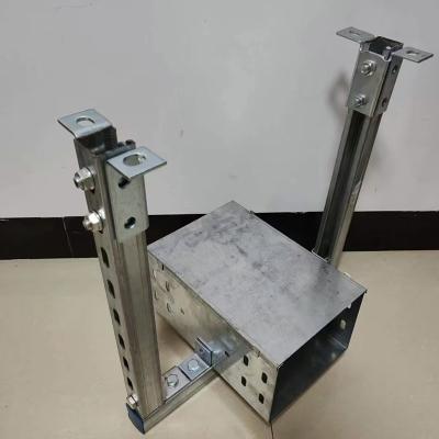 China Various Sizes Available Seismic Retrofit Brackets Galvanized Seismic Pipe Support for sale