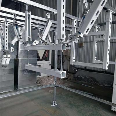 China Aluminum Alloy Seismic Bracing For Electrical Conduit Earthquake Protection for sale