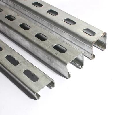 China C Shaped Steel Hot Dipped Galvanized Strut For Fire Resistance for sale