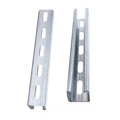 China 40g-275g/M2 Hot Dipped Galvanized Strut Channel ±0.02mm Tolerance for sale