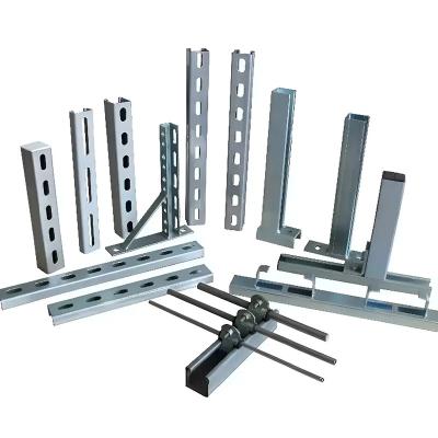 China Strength Lightweight Anodized Unistrut Aluminium Channel Corrosion Resistant 1-3mm C Shape for sale