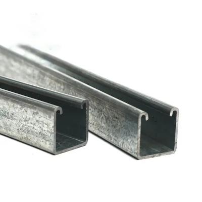 China Premium Aluminum Solid Strut Channel C Shaped Steel High Strength for sale