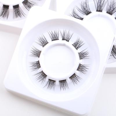 China FL4 Super Flexible Private Label Wholesale Cruelty Free With Customize Box Packaging 3D DIY Fluffy Eyelash for sale