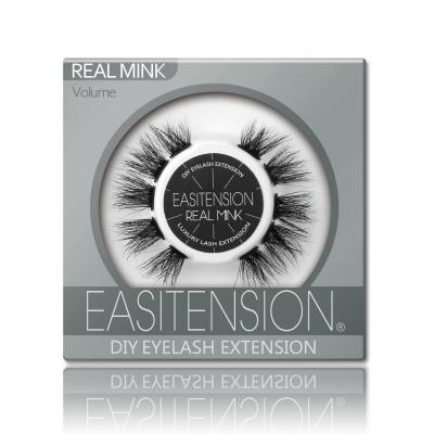 China Real Mink DIY Eyelashes Lash Extension Handmade High Quality Real 3D DIY Private Label 100% Super Flexible Eyelashes for sale