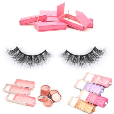 China Factory Price Natural Cheap Long Mink Eyelashes Wholesale Merchant Insurance Seller for sale