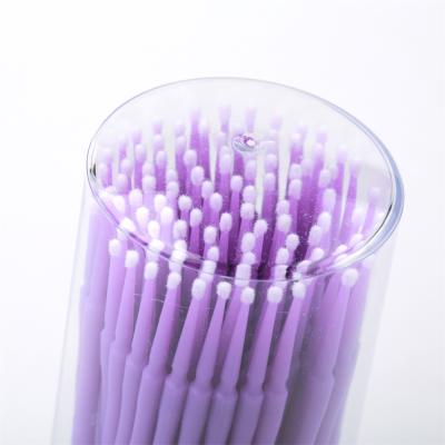 China Factory Round Brush Tip Professional Eyelash Extension Microbrushes With Direct Selling Price for sale