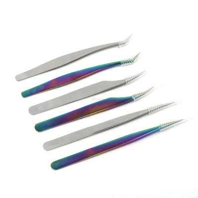 China Eyelash Extension Applicator Eyelash Tweezers for sale