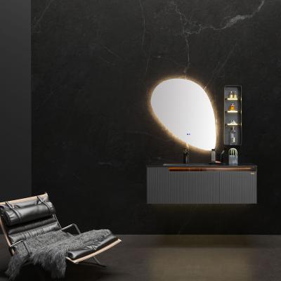 China LED Bath Mirror Wall Irregular Illuminated Backlit Smart Mirror for sale