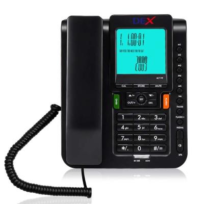 China DEX Telephone for Office HOT Product Corded Telephone OEM ODM Landline Telephone Wall Mounted Customizable Functions DTMF/FSK for sale