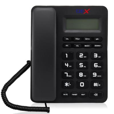 China Corded Telephone DEX Corded Landline Telephone Customizable Functions Desktop Telephone en venta