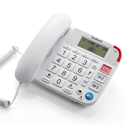 China DEX corded telephone BIG KEY landline telephone home office zu verkaufen