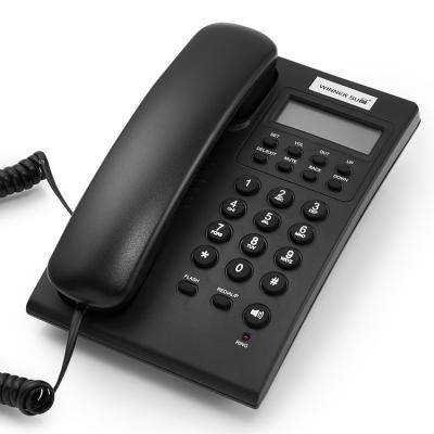 China DEX Desktop Corded Landline Telephone Desktop Corded Landline Phone Black On Stock Or Oem à venda