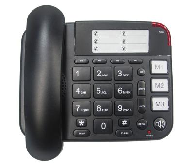 China BIG KEY Telephone Landline For Home Old People Speed Dial Office Building for sale