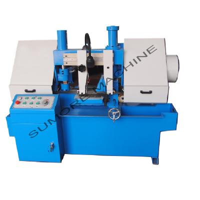 China CE ttmc standard high quality single column horizontal metal cutting double band saw BS4230 for sale