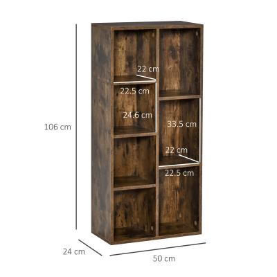 China Modern (Height) Adjustable Bookcase Shelf Display Cabinet For Home Office Study for sale