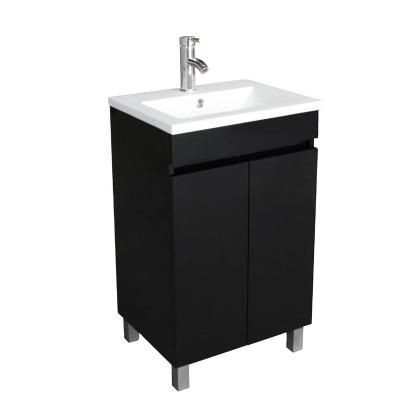 China Modern Hot Sale Bathroom Furniture Waterproof Single Vanity Cabinet for sale