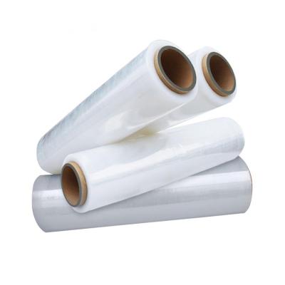 China 300m Roll Stretch Water Soluble Clear Cling Durable Adherent Wrapping Wrapping Shrink Resistant Film Sealqueen for sale