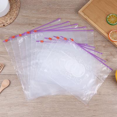 China Recycled Materials Food Bag Plastic Bag Bubble Mailer Poly Wraps Plastic Flap-Lock Sealqueen Bag for sale