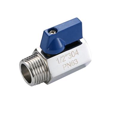 China General professional mini ball valve stainless steel ball valve ss316 mini ball valve mini ball valve 1/2