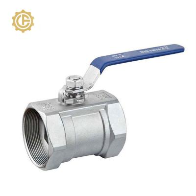 China General 304 Steel 1pc 304 Ball Valve Screw Thread Stainless Internal Ball Valve Thread Ball Valve for sale