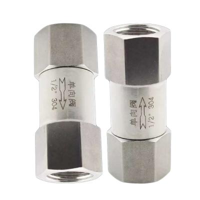 China General the most popular 304 306 stainless steel wafer check valve valve for sale