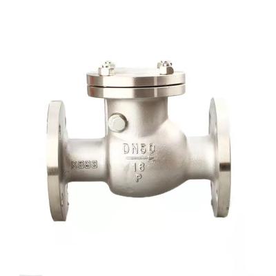 China Second Check Valve General Garfish Non Return Valve SS With Flange for sale