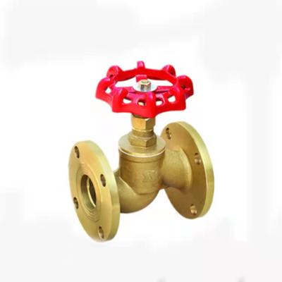 China General High Quality Brass Forged Valves Globe Valve With Read Handle for sale