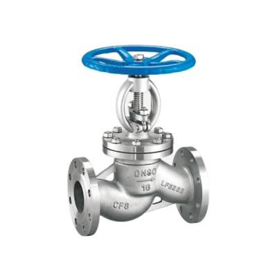 China General High Quality Cheap Price SS 304 Stainless Steel Angle Ball Valve Globe Anti-rusting Flanged Control Valve for sale