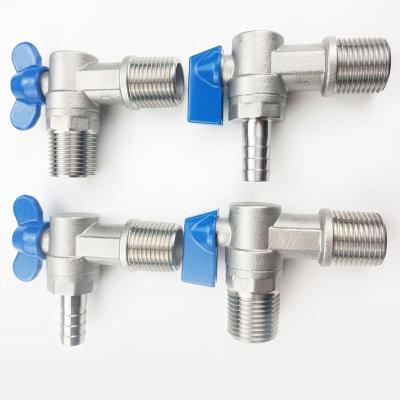 China Competitive Price General Industrial Pneumatic Stainless Steel Angle Valve Dual Angle Stop Valve for sale