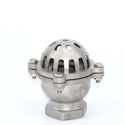 China General 304/316 stainless steel threaded bottom N25 valveD DN100 for sale