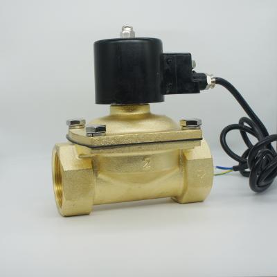 China 12V 24V 220V Stainless Steel Water Gas Solenoid Valve General Normally Closed High Pressure 2 Way Air Valve Solenoid Valve for sale