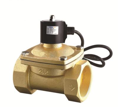 China General Electric DC 12v 24v110v 220v AC Copper Coil Water Solenoid Control Water Brass Hydraulic Valves for sale