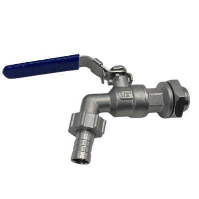 China Fuller bibcock general stainless steel hydrovalve valve angle thread valve steel ball valve ball valve health faucet for sale