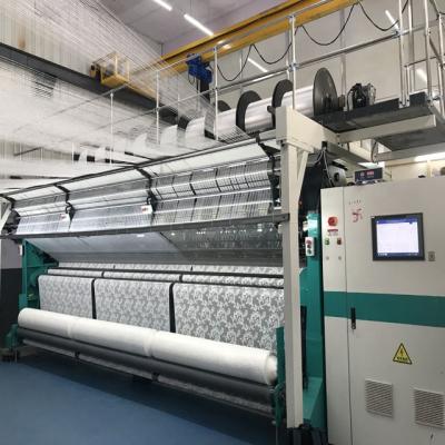 Chine Warp Jacquard Raschel Karl Mayer RJPC4F Warp Knitting Machine Scarf Knitting Machine à vendre