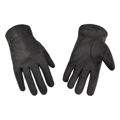 China Clibm Custom Black Sport Leather Gloves For Outdoor Winter Gloves for sale