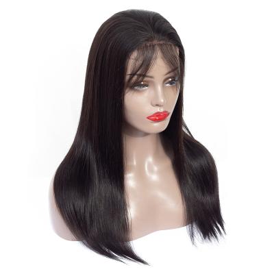 China Silky Straight Brazilian Wave 100% Virgin Cuticle Aligned Human Hair Swiss Lace Wig Transparent HD Lace Front Human Hair Wigs For Black Women for sale