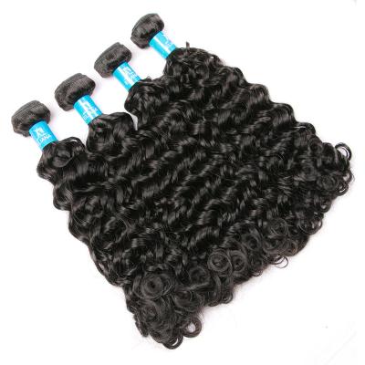 China Price 8 10 To 28 30 Inches Unprocessed Wet And Wavy Brazilian Hair Water Wave Bundle In Mozambique for sale